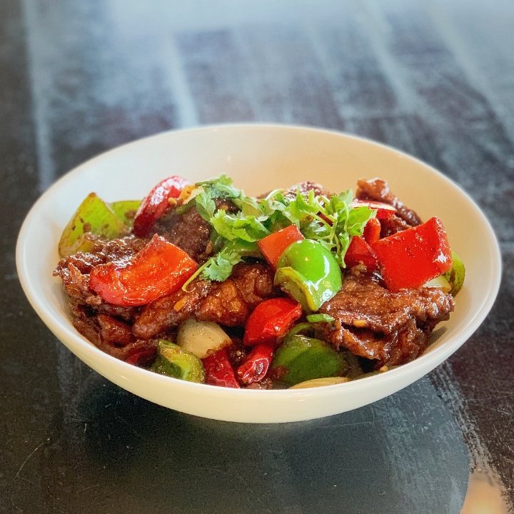 Order Spicy Beef w/ Toasted Cumin food online from Kung Pao Bistro store, West Hollywood on bringmethat.com
