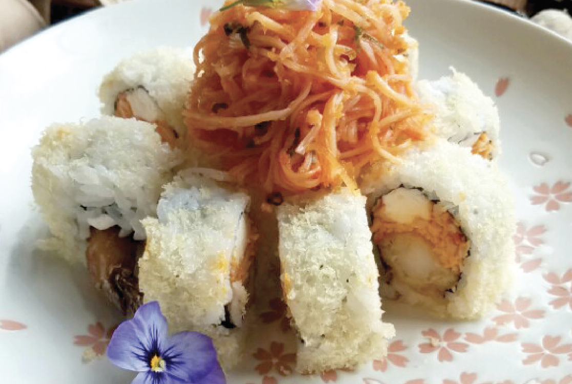 Order Super Crunch Roll food online from Asahi Sushi store, Granada Hills on bringmethat.com