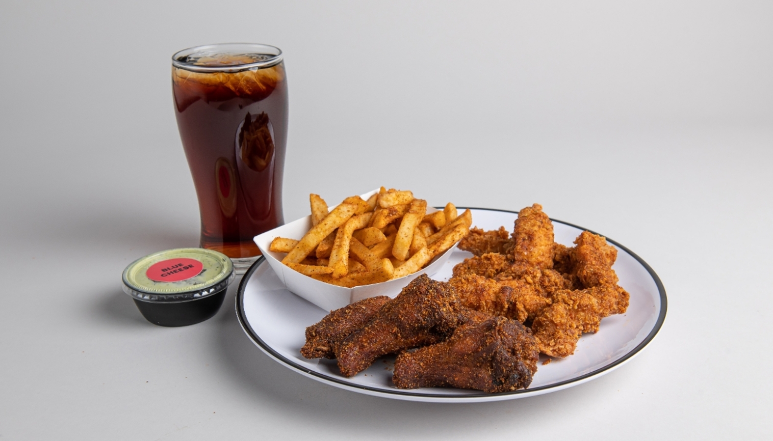 Order Medium FedWings Combo food online from Fedwings store, Gaithersburg on bringmethat.com