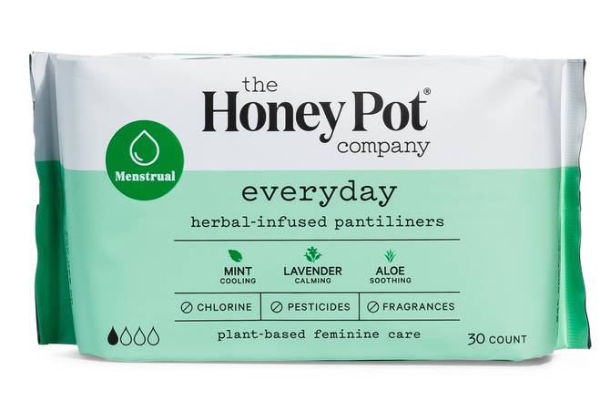 Order the Honey Pot company Everyday herbal-infused pantiliners food online from Trio Pharmacy store, Columbus on bringmethat.com