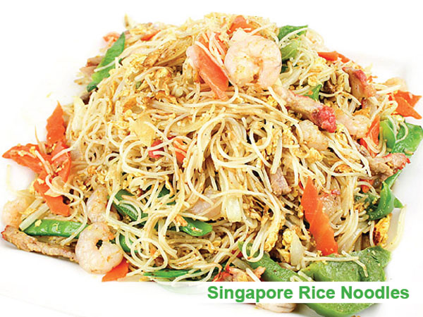 Order 23. Singapore Rice Noodle Large ( Large ) food online from Great Wall Of China store, Plainfield on bringmethat.com