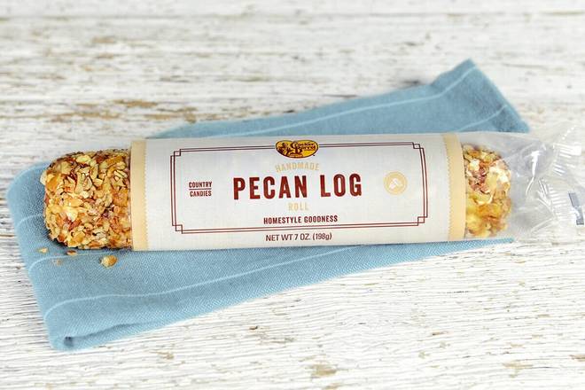 Order Pecan Log - 7oz. food online from Cracker Barrel Old Country Store store, Corinth on bringmethat.com
