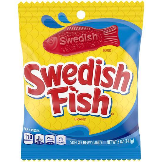 Order Swedish Fish Peg (5 oz) food online from Huck'S Market store, French Lick on bringmethat.com
