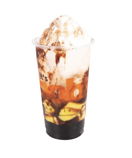 Order 7. Frosty Milk with Chocolate, Pudding and Honey Boba food online from Boba Time store, Artesia on bringmethat.com