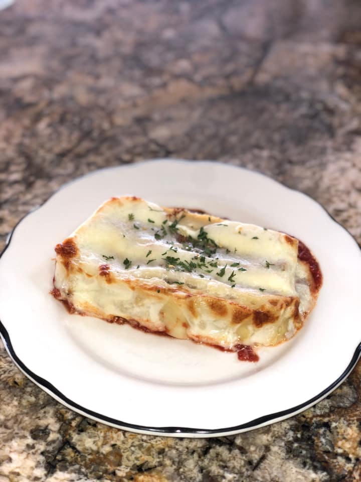 Order Baked Lasagna - Dinner food online from Brunos Pizza store, Gibsonia on bringmethat.com