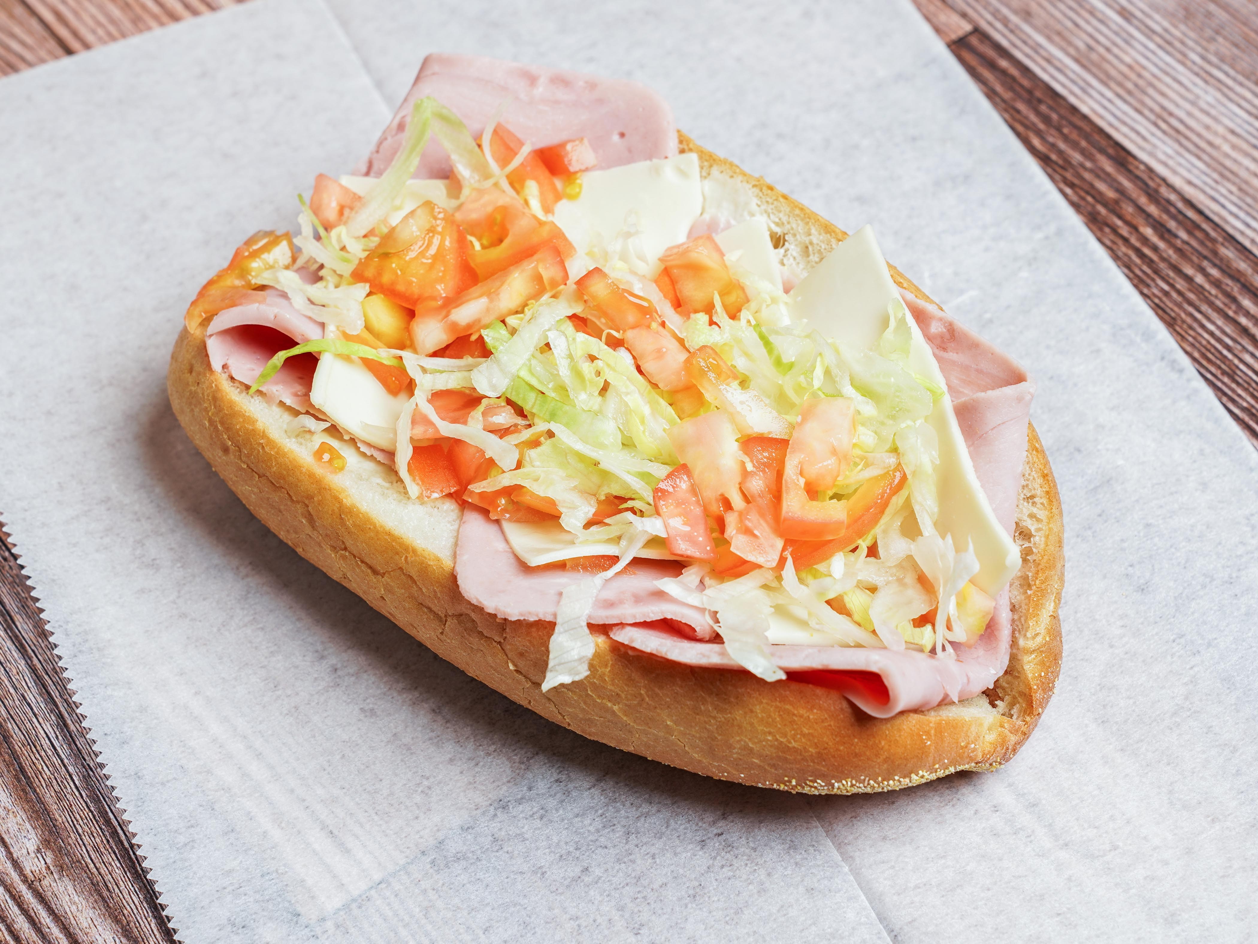 Order Ham and Cheese Cold Sub food online from Nick Roast Beef & Pizza store, Peabody on bringmethat.com