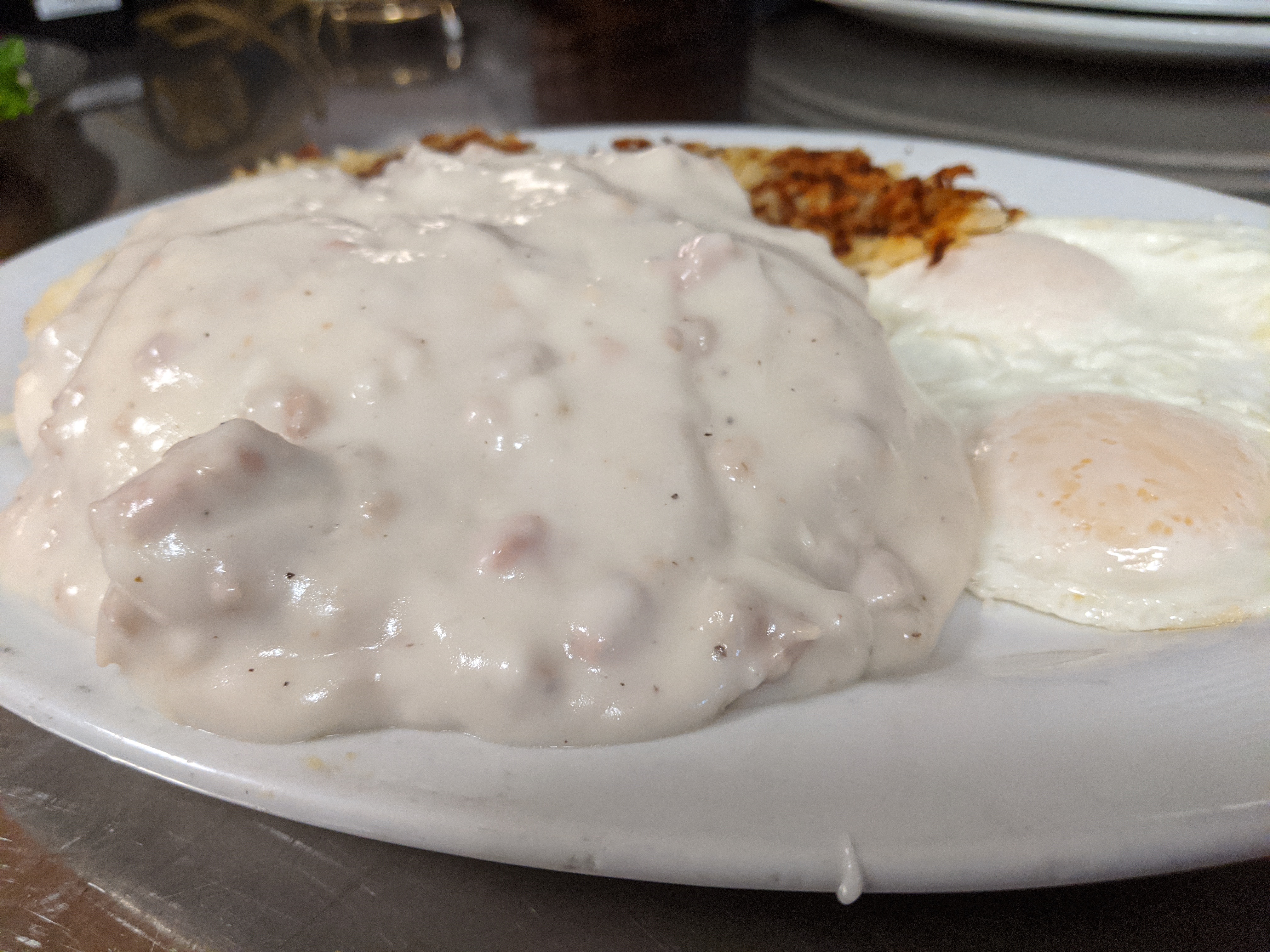 Order Biscuits & Sausage Gravy food online from Us Egg store, Tempe on bringmethat.com