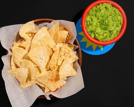 Order Chips and Guacamole food online from Feisty Burrito Bowls | Mexican store, Hawthorne on bringmethat.com