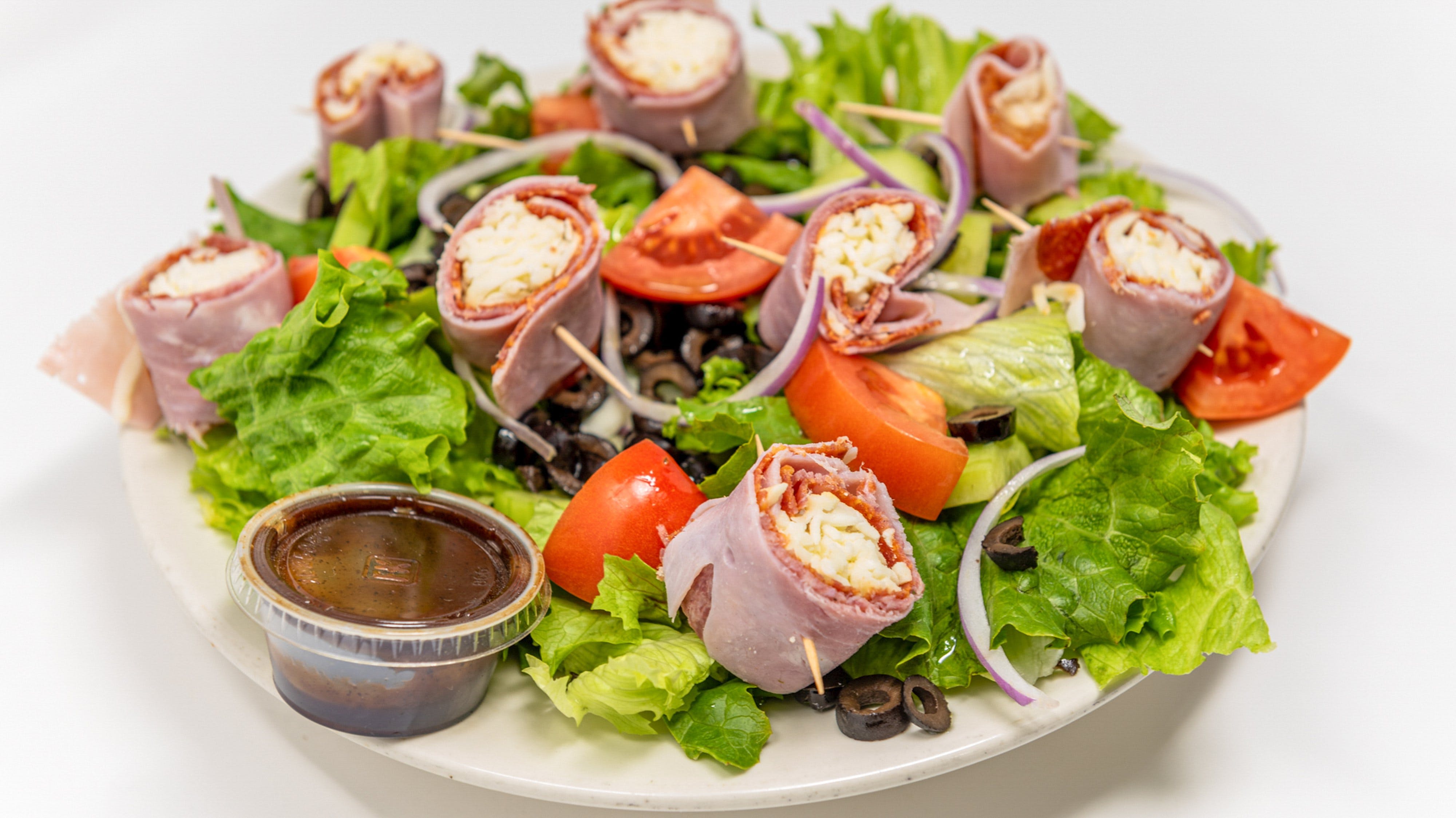 Order Antipasto Salad - Salads food online from I Love Ny Pizza Of Woodstock store, Woodstock on bringmethat.com