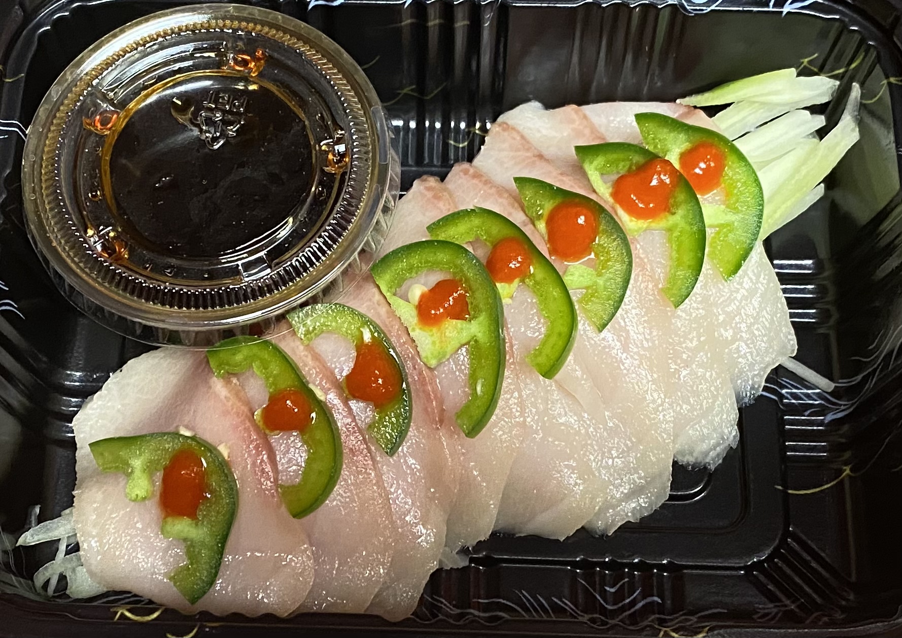 Order 13. Yellowtail Jalapeno food online from Kumo Asian Fusion store, Brick on bringmethat.com