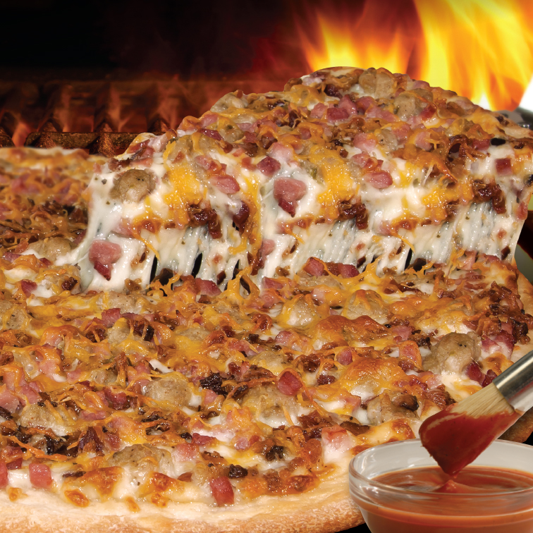 Order Big Daddy BBQ Pizza food online from Noble Roman Craft Pizza & Pub store, Lafayette on bringmethat.com