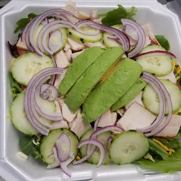 Order Turkey Salad food online from A Brother's Deli store, Denver on bringmethat.com