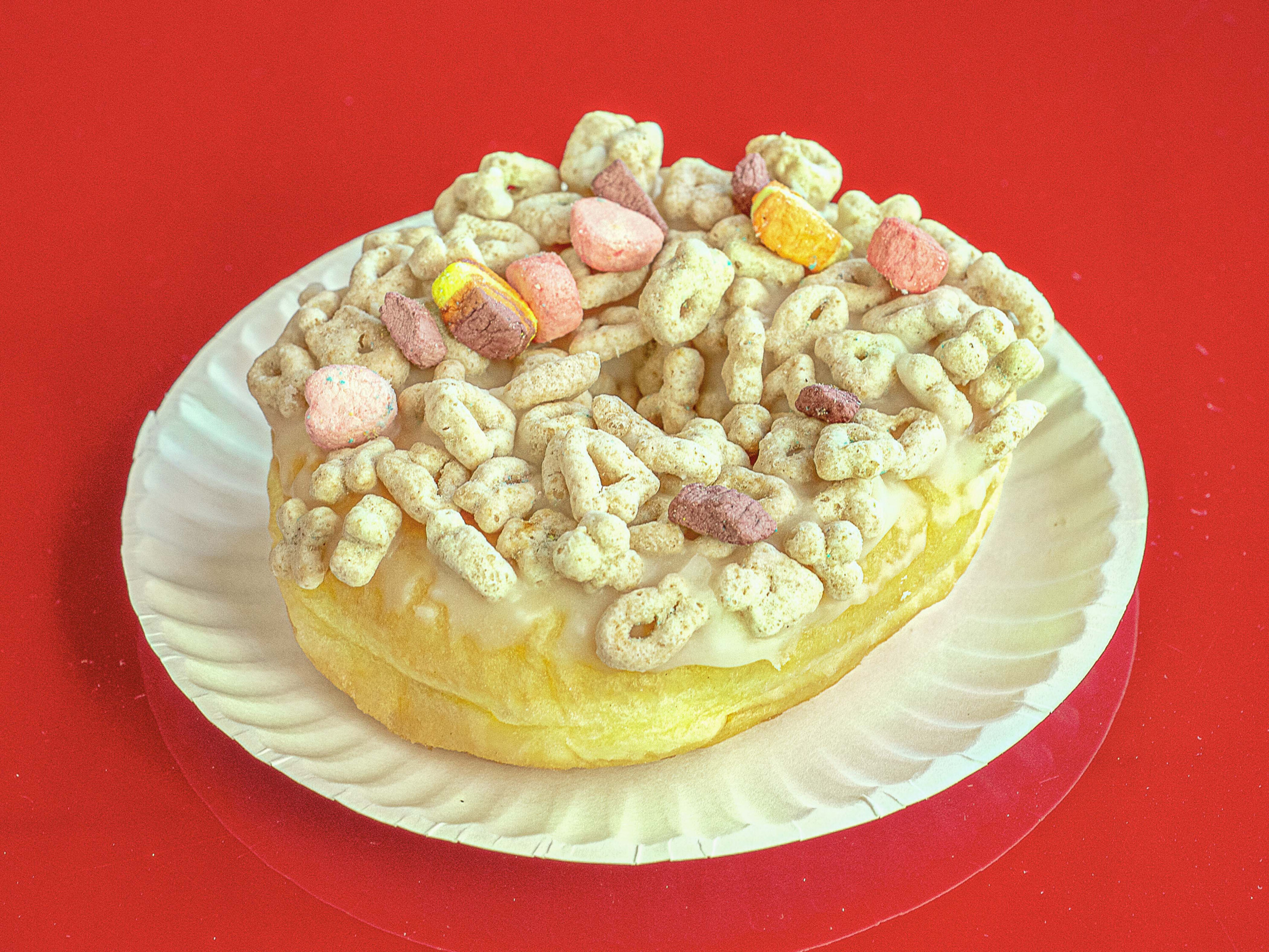 Order The Lucky Charm Donut food online from Hammer Donuts store, Lafayette on bringmethat.com
