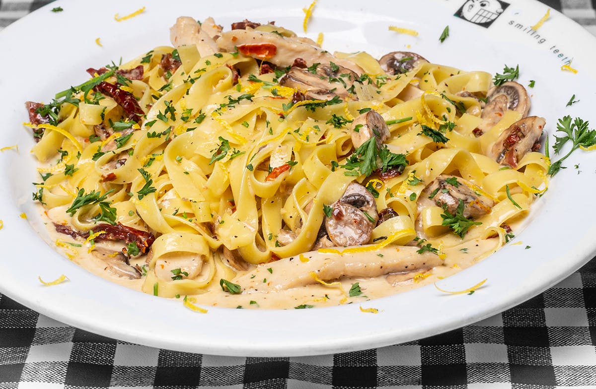 Order Rosemary Cream Chicken - Pasta food online from Bucceto's store, Bloomington on bringmethat.com