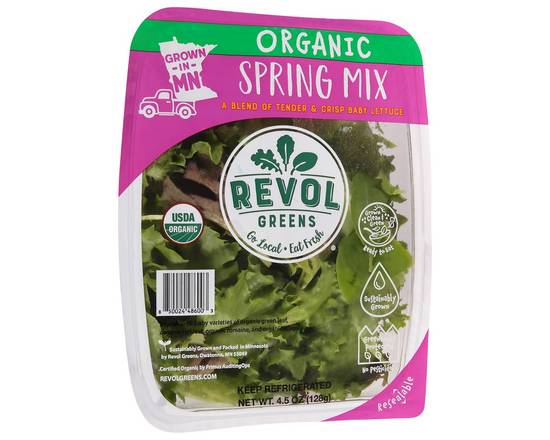 Order Revol Greens · Organic Spring Mix (4.5 oz) food online from Safeway store, Surprise on bringmethat.com