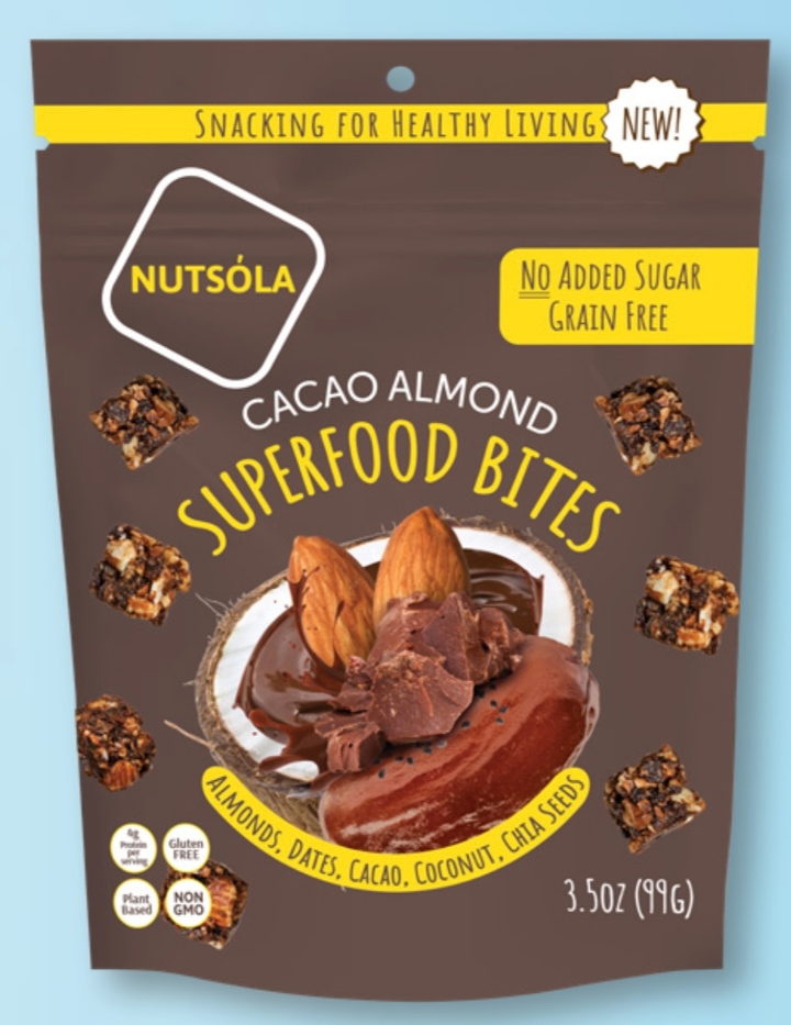 Order Cacao Almond Superfood Bites food online from Halo Roasters store, Springfield on bringmethat.com