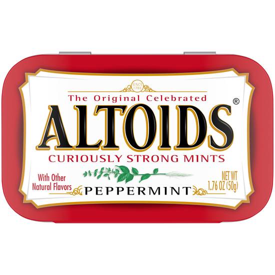 Order Altoids Mints Peppermint 1.76 oz (1.76 oz) food online from Rite Aid store, Yamhill County on bringmethat.com