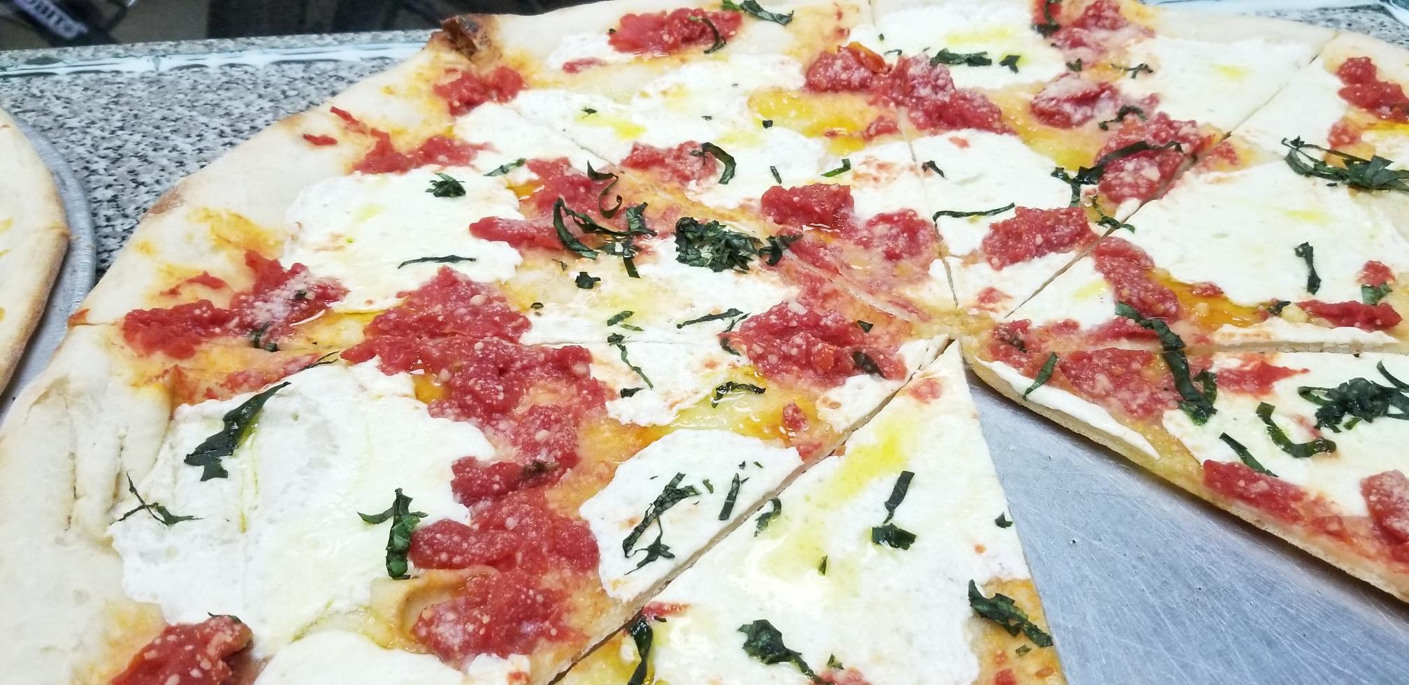 Order Margherita food online from Little italy pizza store, Brooklyn on bringmethat.com