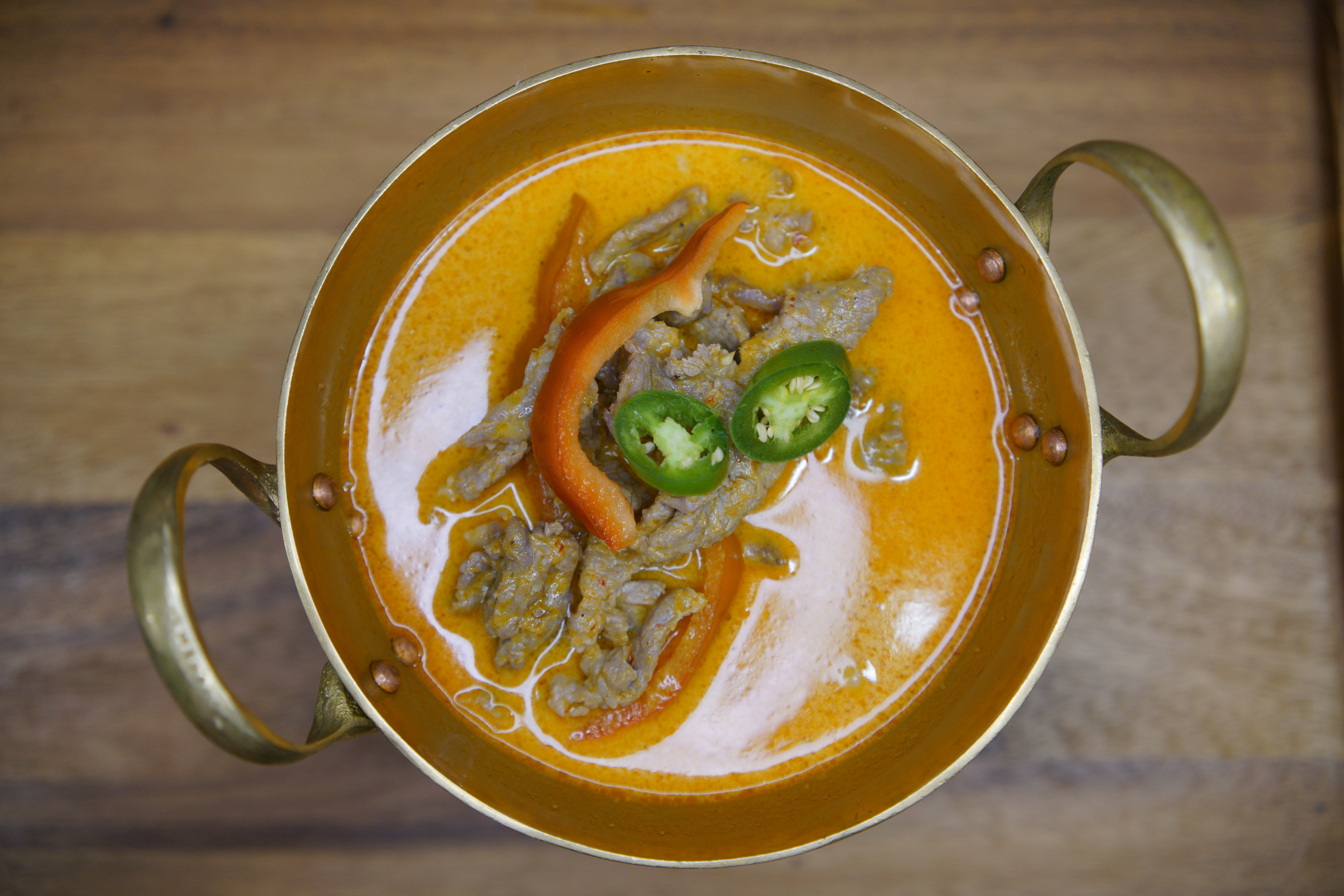 Order PANANG CURRY (Choice of Meats) food online from Coco Thai Kitchen store, Los Angeles on bringmethat.com