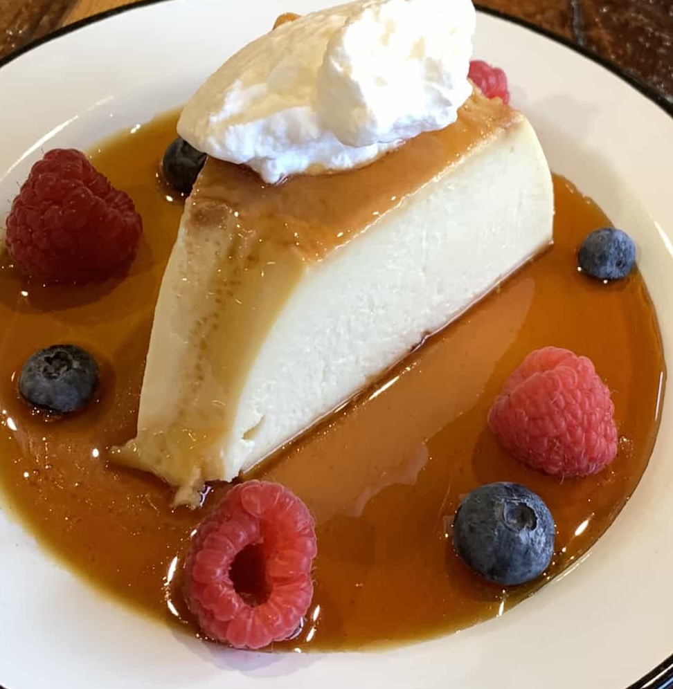 Order Monika’s Famous Flan food online from The Boot Room store, Durham on bringmethat.com