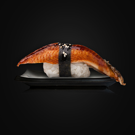 Order 26. Eel Nigiri Sushi food online from Ky Sushi store, Irvine on bringmethat.com