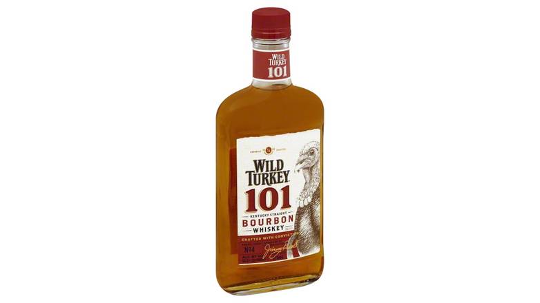 Order Wild Turkey 101 Proof Bourbon Whiskey food online from Waldi Discount Liquor store, Ansonia on bringmethat.com