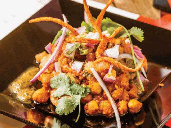 Order Samosa Chaat food online from Tarka Indian Kitchen store, Austin on bringmethat.com
