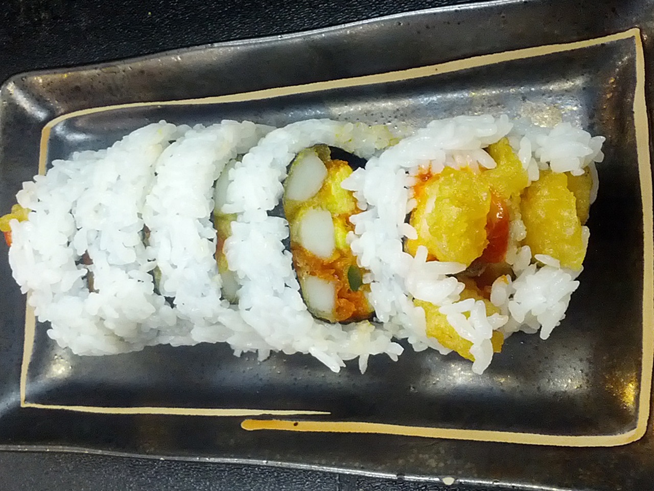 Order Spicy Calamari Roll food online from Kai Japanese Restaurant store, San Jose on bringmethat.com