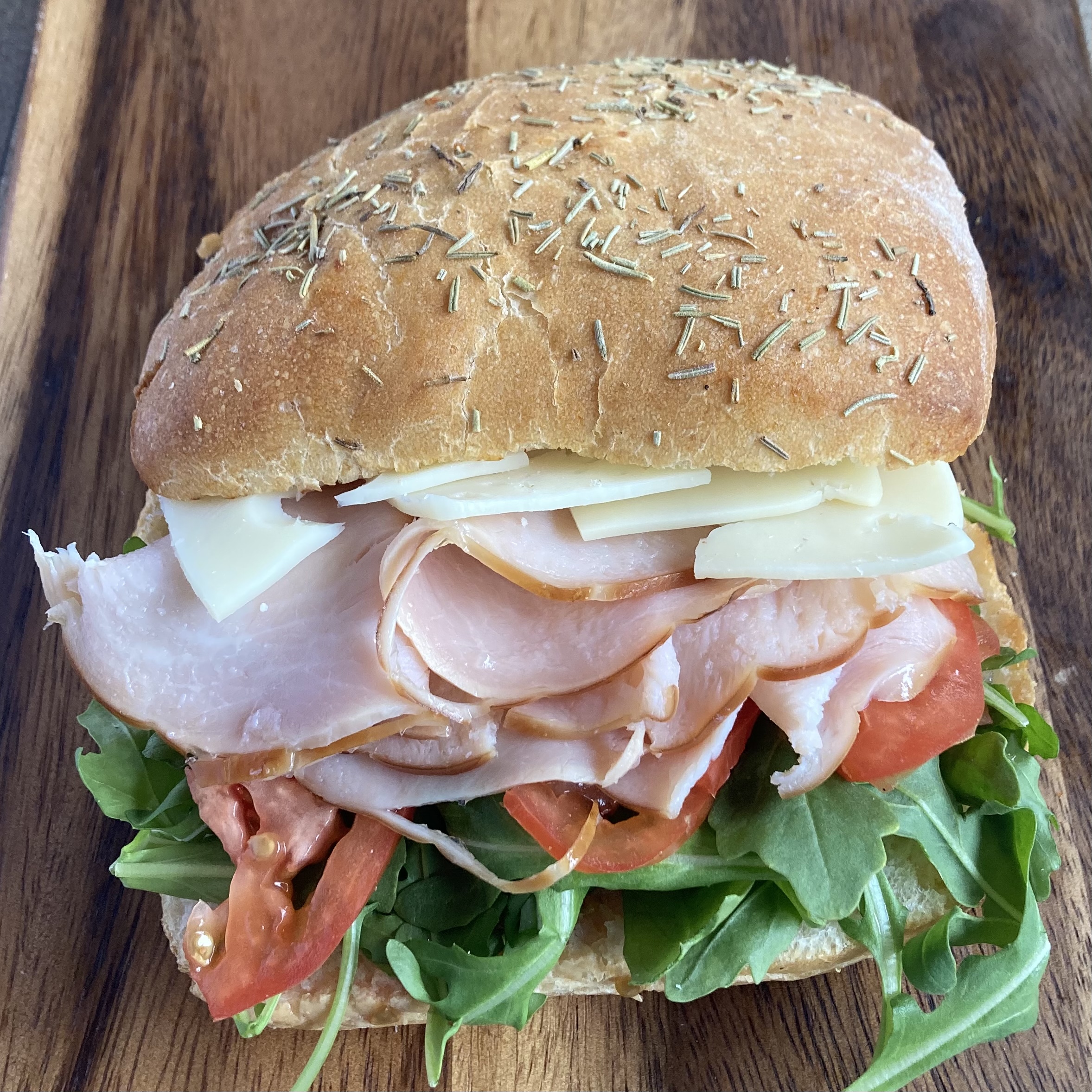 Order Smoked Turkey Sandwich food online from B Cup Cafe store, New York on bringmethat.com