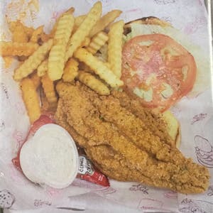 Order Catfish sandwich meal food online from Fabulous Flavors Friends Diner In Restaurant store, Memphis on bringmethat.com