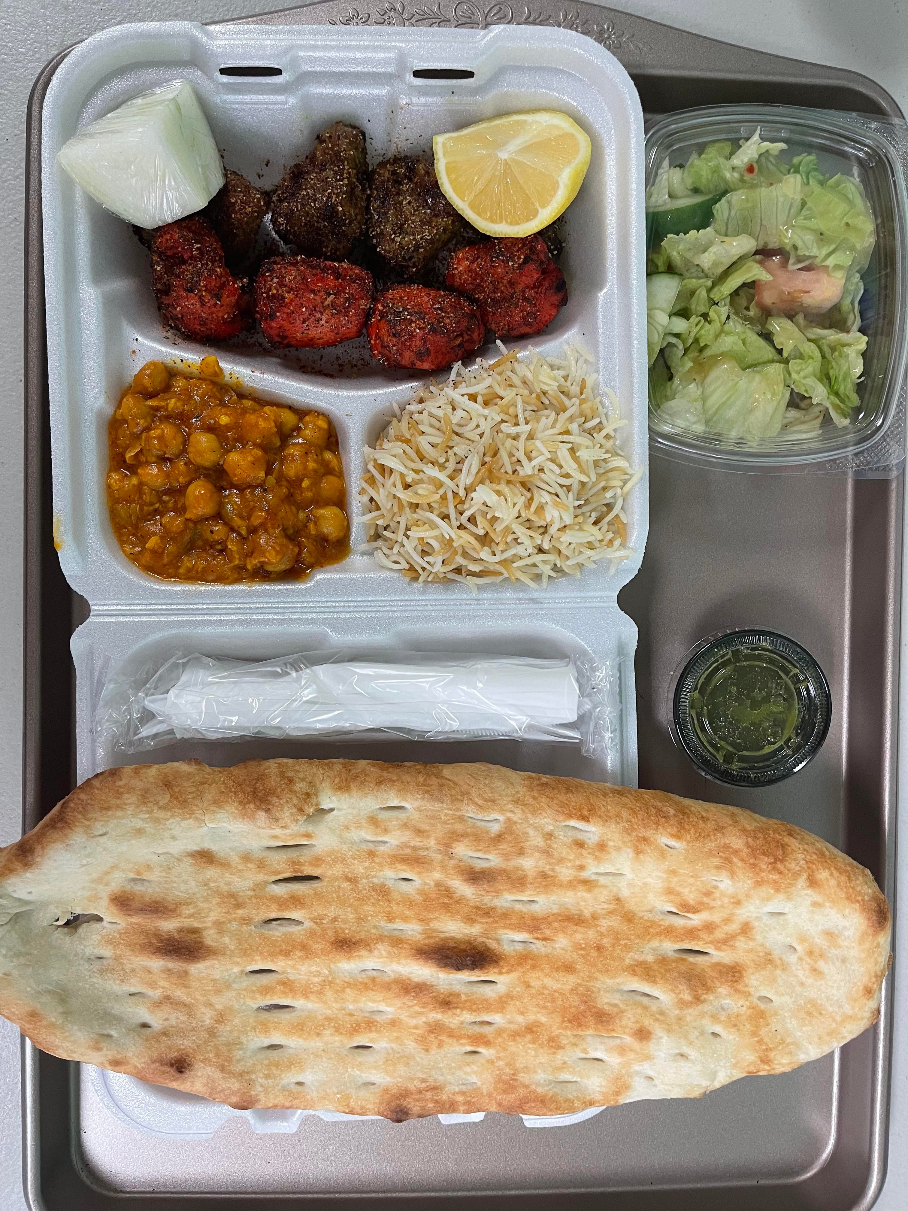 Order 7. Combo Kabob-A Special food online from Kabob Restaurant store, Fredericksburg on bringmethat.com