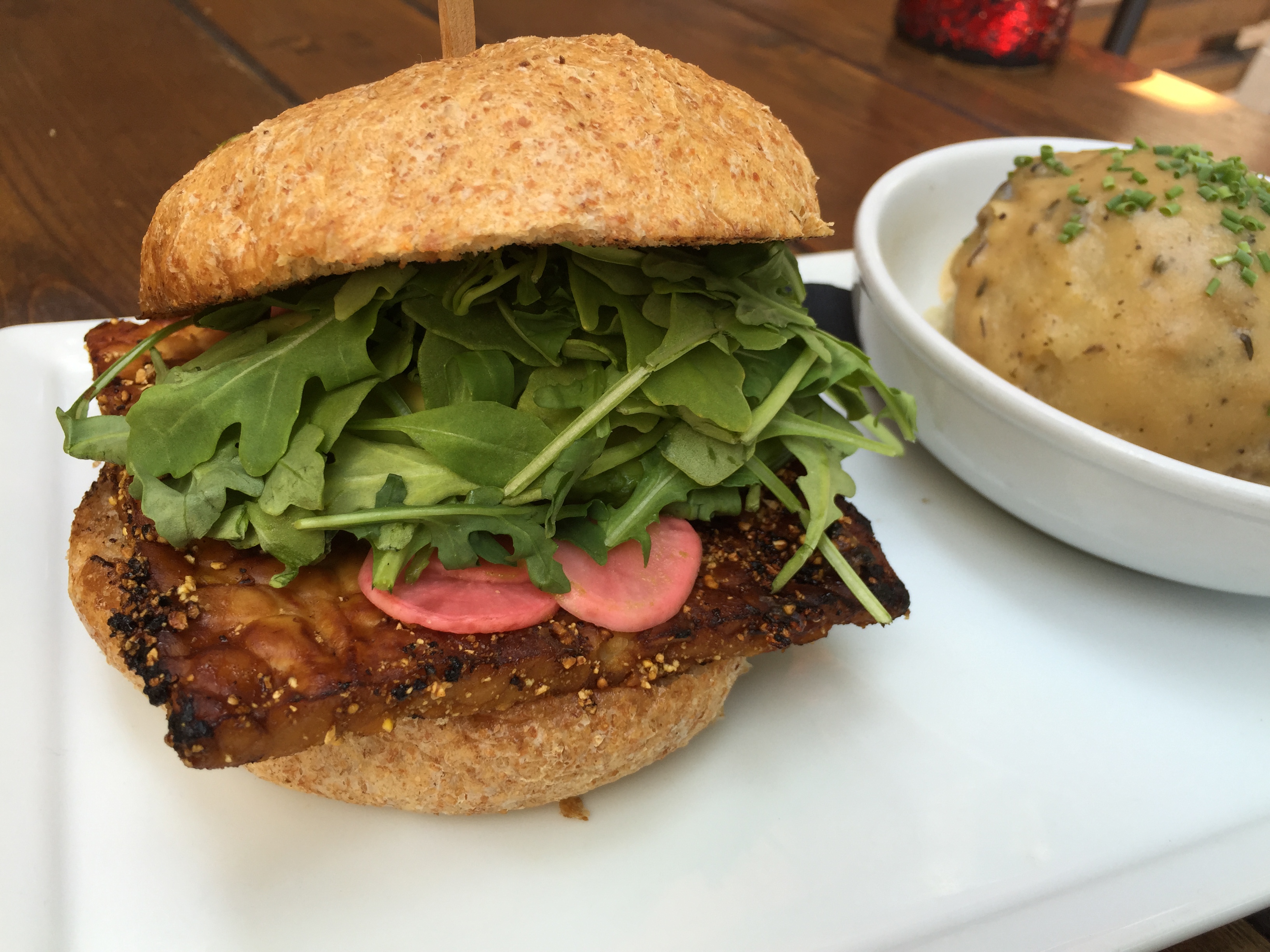Order Tempeh Burger food online from SunCafe store, Studio City on bringmethat.com