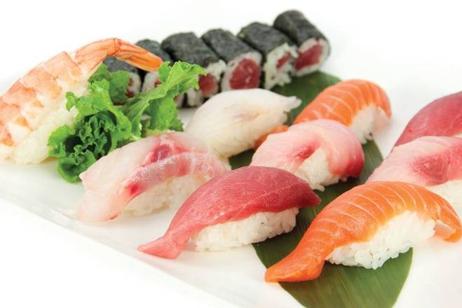 Order Sushi Deluxe (10 pcs) food online from Mika Sushi 3 store, Denver on bringmethat.com