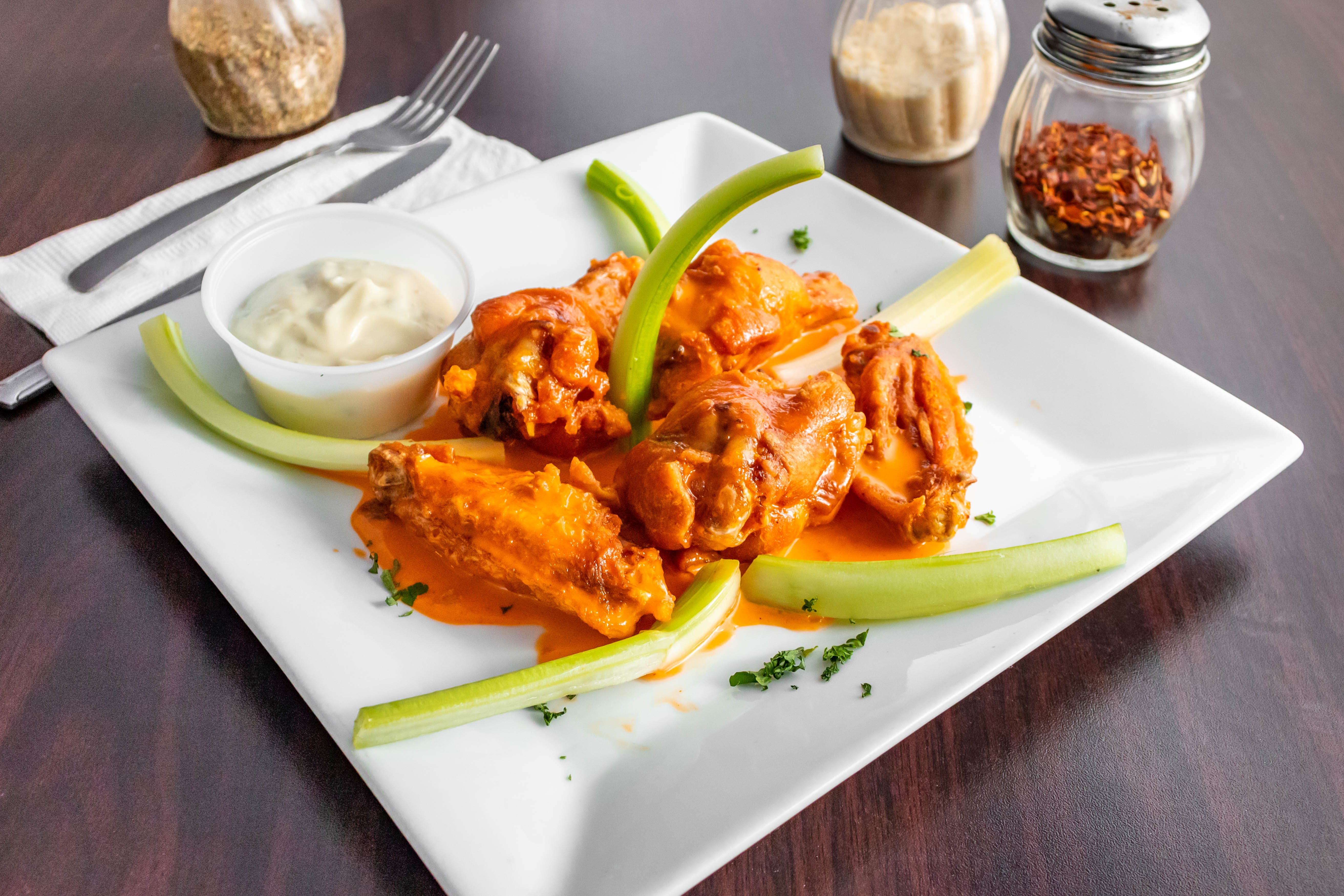 Order Wings - 10 Pieces food online from Diana's Pizza & Restaurant store, Bensalem on bringmethat.com