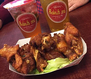 Order Chicken Wings  food online from Crispy Banh Mi store, Charlotte on bringmethat.com
