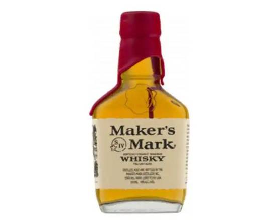 Order Maker's Mark, 200mL whiskey (45.0% ABV) food online from Tenderloin Liquor store, San Francisco on bringmethat.com