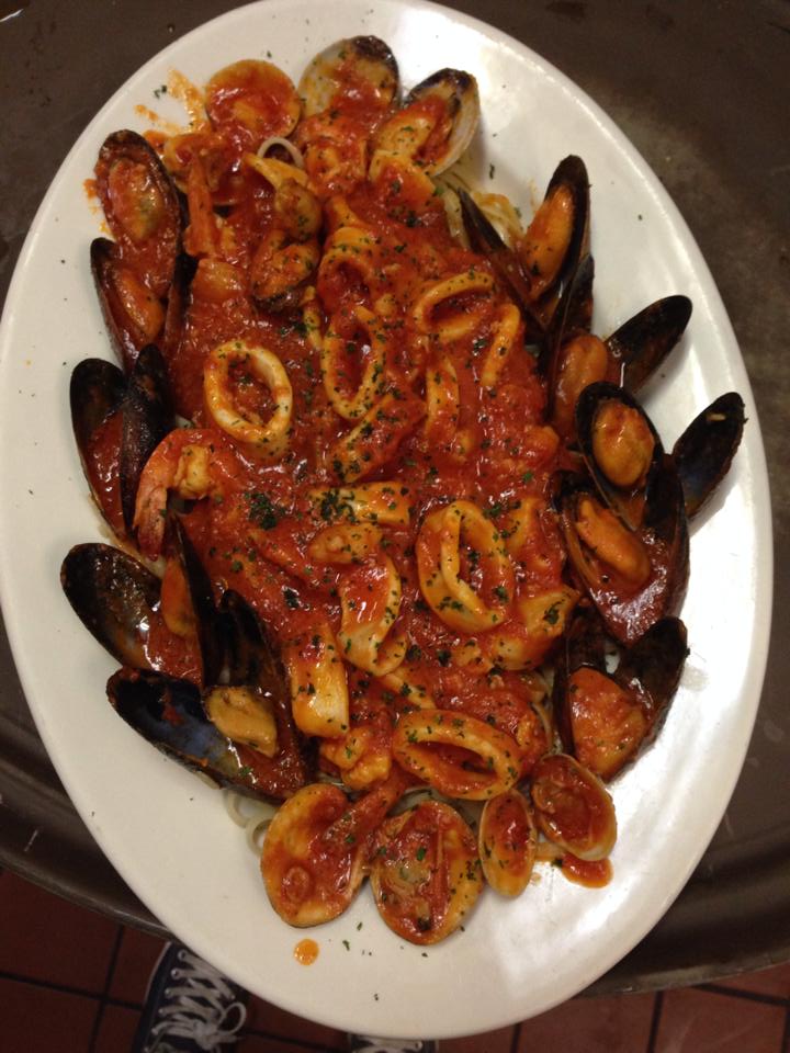 Order Seafood San Martino food online from Montesini Pizza & Restaurant store, Philadelphia on bringmethat.com