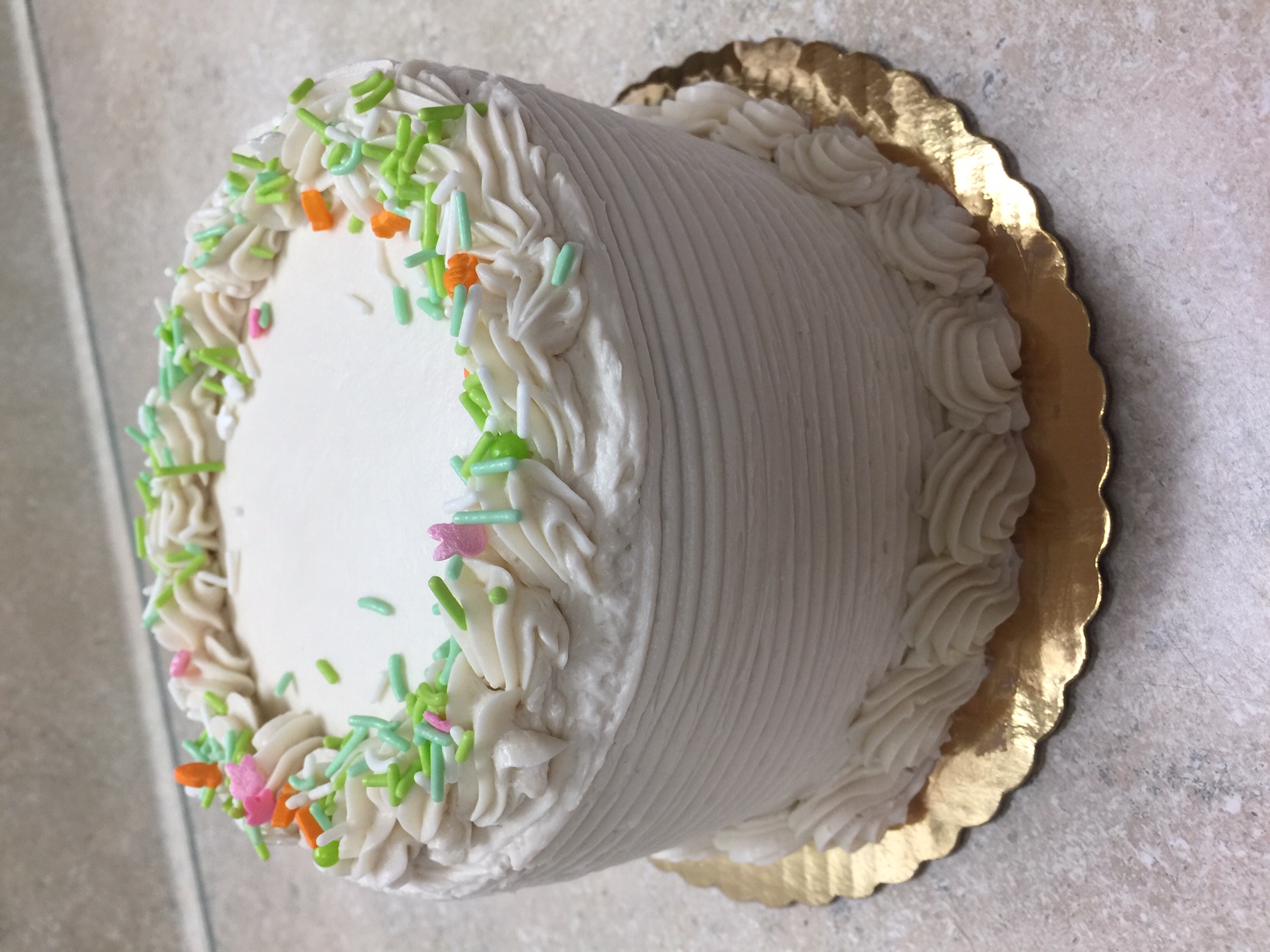 Order 6 Inch - Happy Cake food online from Livay Sweet Shop store, Plainfield on bringmethat.com