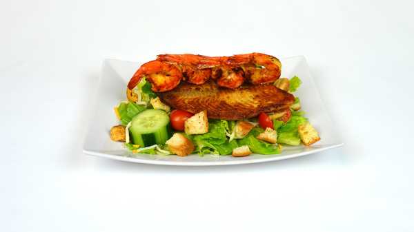 Order Tilapia and Shrimp Salad food online from Campestre Chicken store, Beltsville on bringmethat.com