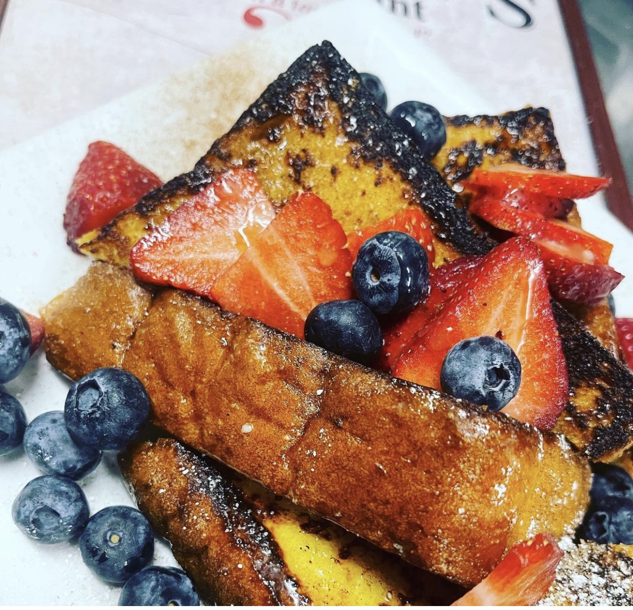 Order Old Fashioned French Toast food online from Larsen's Diner store, Jersey City on bringmethat.com