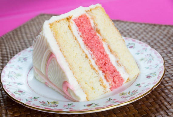 Order Slice: White Strawberry food online from Piece Of Cake Inc. store, Atlanta on bringmethat.com