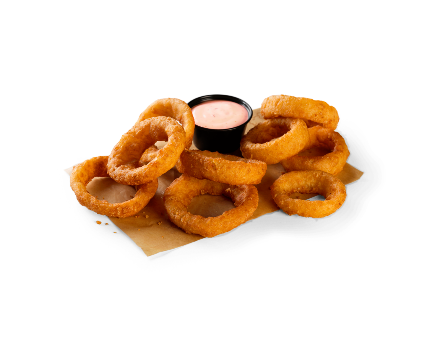 Order Regular Beer-Battered Onion Rings food online from Wild Burger store, Carson on bringmethat.com