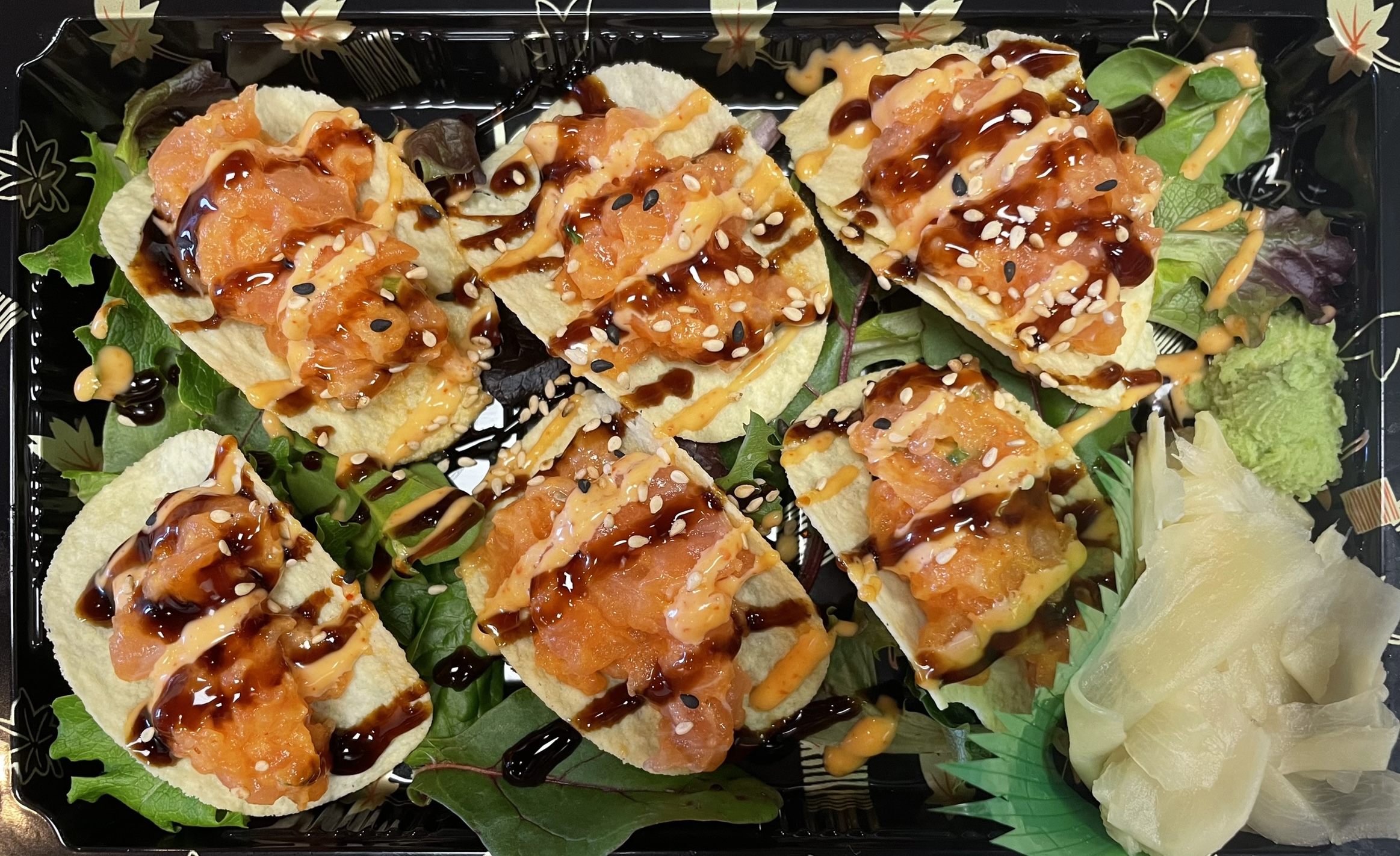 Order Spicy Salmon Tartar food online from Mr. sushi store, Las Vegas on bringmethat.com