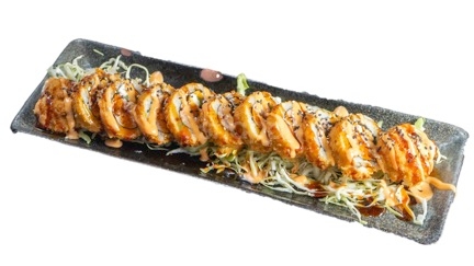 Order Fire Cracker Roll food online from Sushi Plus store, Redwood City on bringmethat.com