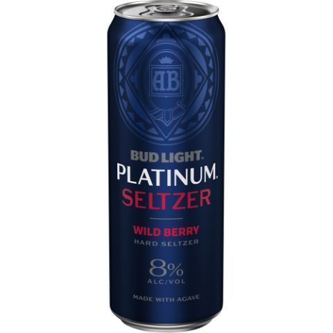 Order Bud Light Platinum Seltzer Wildberry 25oz Can food online from 7-Eleven store, East Amherst on bringmethat.com