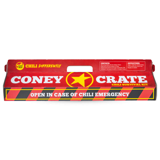 Order Coney Crate food online from Gold Star Chili store, Cleves on bringmethat.com