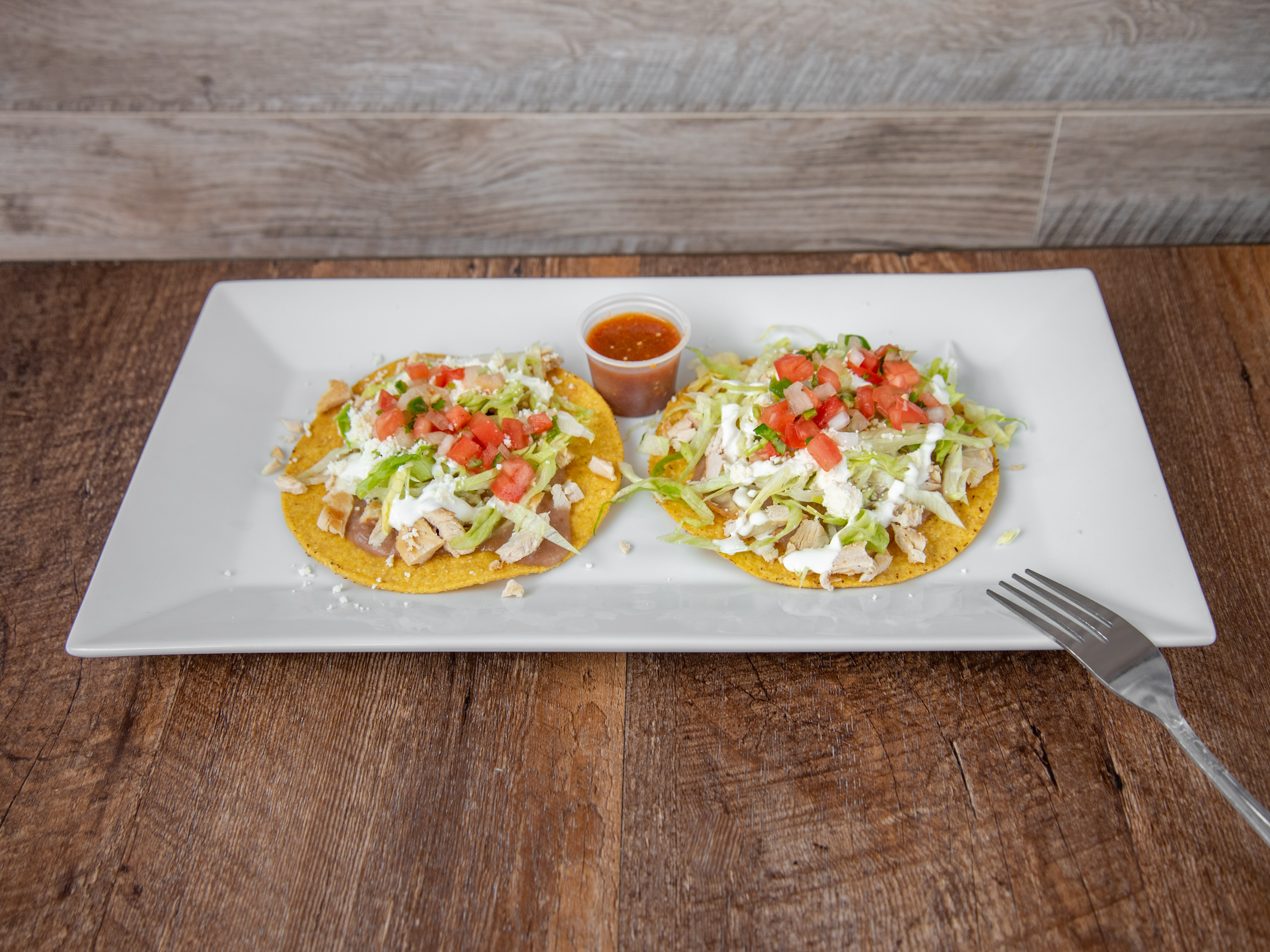 Order Tostadas food online from Mommas Tacos store, New Milford on bringmethat.com