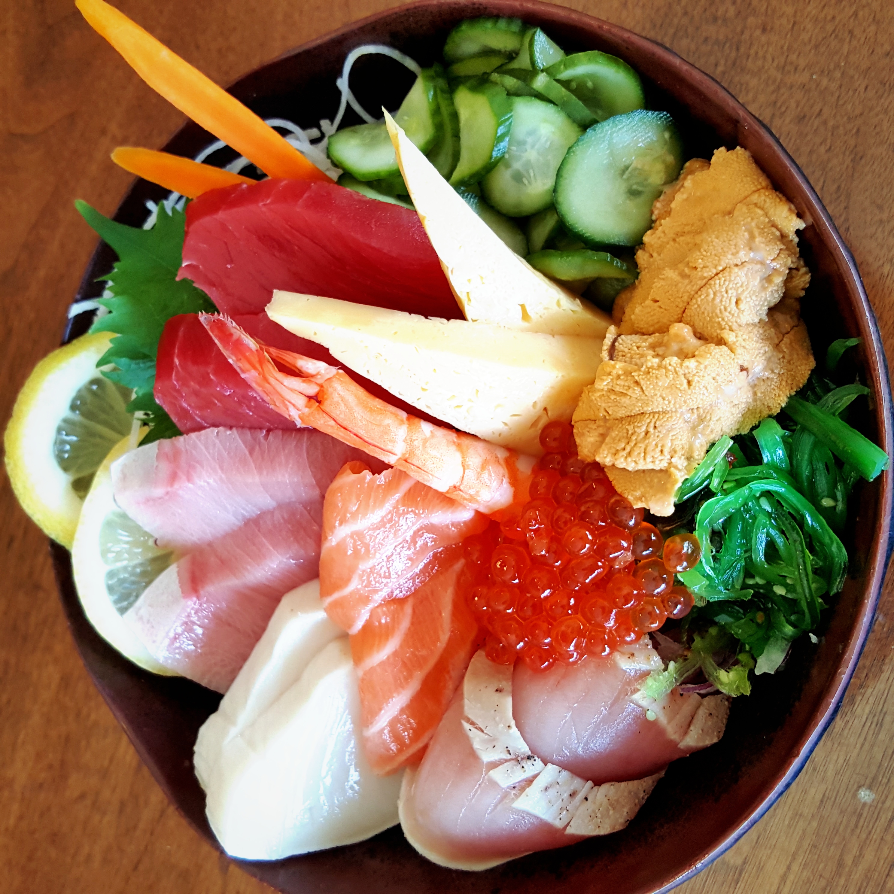 Order Chirashi Premium food online from Tomomi Sushi store, Alhambra on bringmethat.com