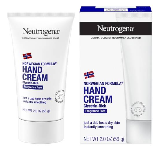 Order Neutrogena Norwegian Formula Dry Hand Cream, Fragrance-Free, 2 OZ food online from CVS store, SPRING VALLEY on bringmethat.com