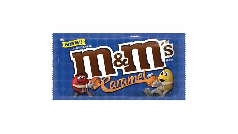 Order M&M'S Caramel Singles Candy food online from Trumbull Mobil store, Trumbull on bringmethat.com